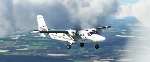 Livery DHC6 Twin Otter Lübeck Air