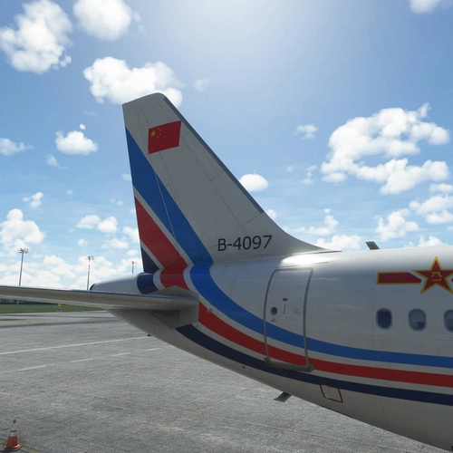 [Livery] Fenix A320-200cfm Air Force Of The CPLA (Fictional B-4097 - 2022)