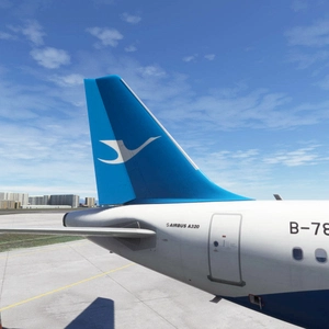 [Livery] Fenix A320-200cfm Xiamen Air (Fictional B-7889 - 2023) thumbnail 1