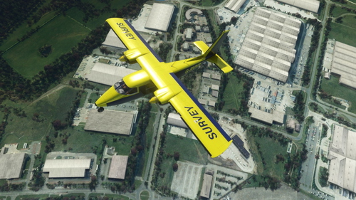 Livery of Ravenair aerial survey for Nemeth Designs' P68B