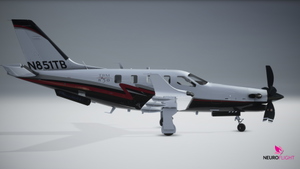 Livery of TBM 850 , registrations N851TB & F-HBGD thumbnail 4