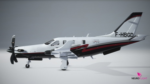 Livery of TBM 850 , registrations N851TB & F-HBGD thumbnail 2