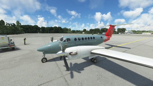 Default Liveries for Analog King air ( Black Square)