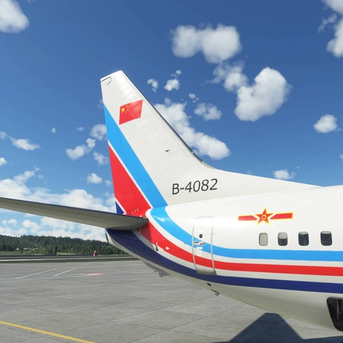 [Livery] PMDG 737-800 Air Force of the CPLA (B-4082 - 2022)