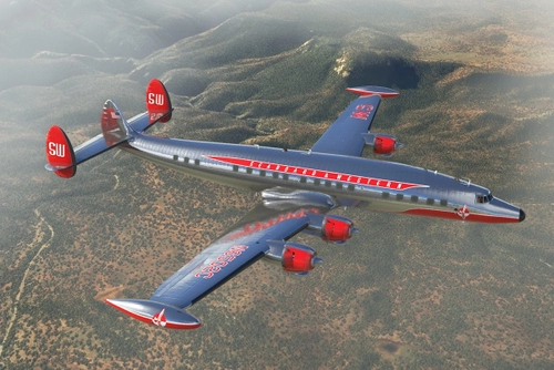 Lockheed Constellation Seaboard Western Airlines