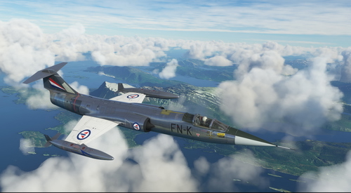 Lockheed F-104G Royal Norwegian Air Force 331 Sqn FN-K