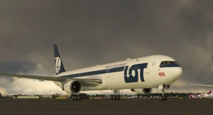 LOT Polish Airlines livery for the CS Boeing 767-400ER. thumbnail 6