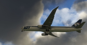 LOT Polish Airlines livery for the CS Boeing 767-400ER. thumbnail 9