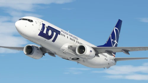 LOT Polish Airlines [SP-LWA] w/Cabin PMDG B737-800