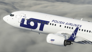 LOT Polish Airlines [SP-LWA] w/Cabin PMDG B737-800 thumbnail 2