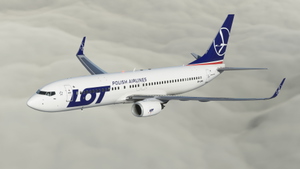 LOT Polish Airlines [SP-LWA] w/Cabin PMDG B737-800 thumbnail 3