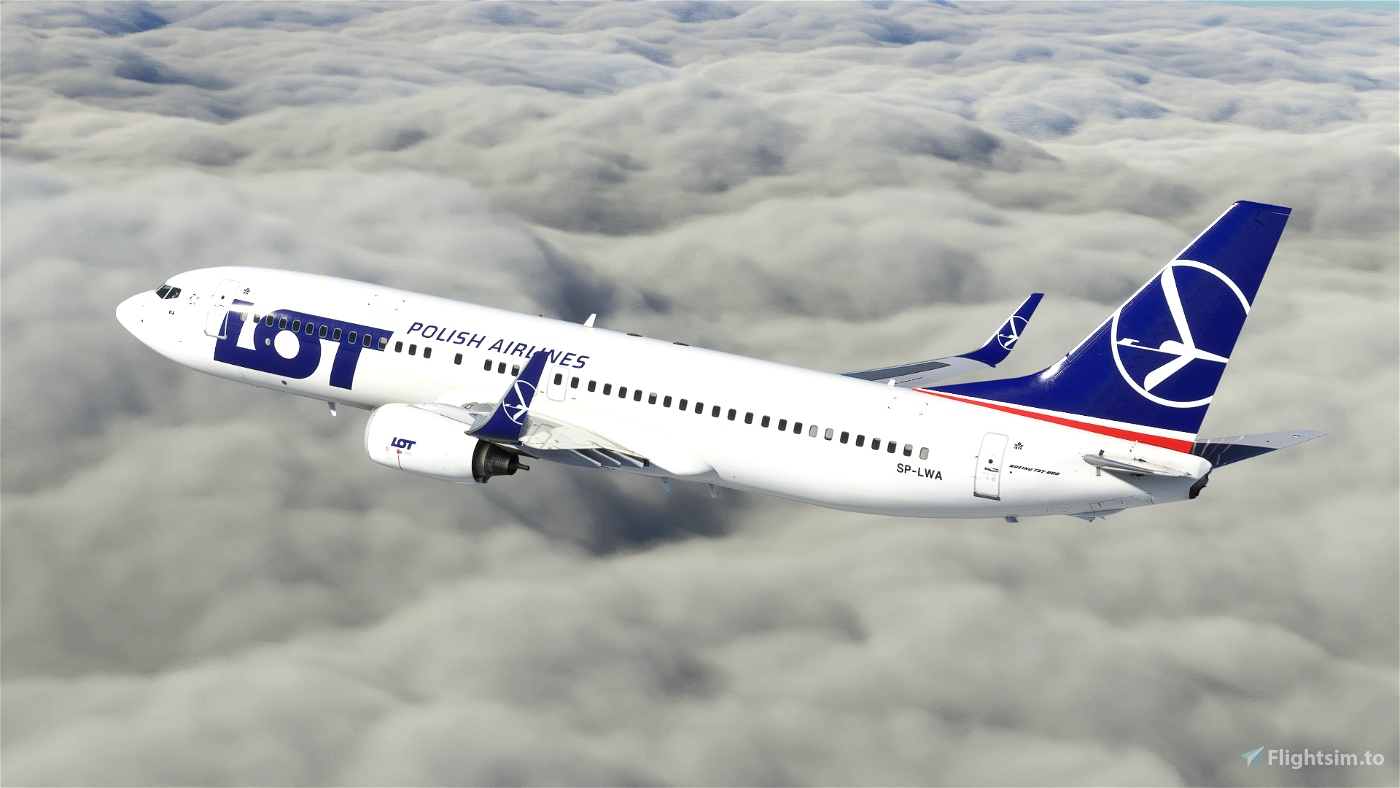 Threads - Polish Airlines (LOT) A320 (4K - High-Res) for Microsoft
