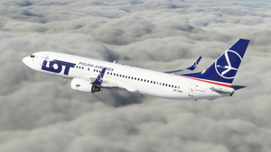 LOT Polish Airlines [SP-LWA] w/Cabin PMDG B737-800 thumbnail 6