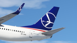 LOT Polish Airlines [SP-LWA] w/Cabin PMDG B737-800 thumbnail 7