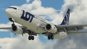 LOT Polish Airlines [SP-LWA] w/Cabin PMDG B737-800 thumbnail 8