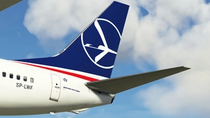 LOT Polish Airlines - SP-LWF  I PMDG 737-800 thumbnail 2