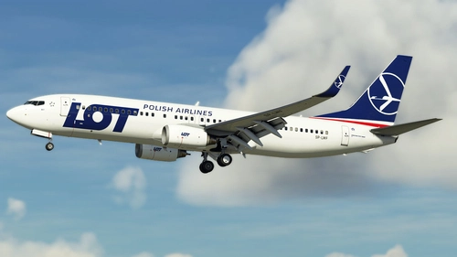 LOT Polish Airlines - SP-LWF  I PMDG 737-800