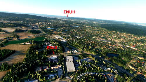 Lørenskog Heliport, Ahus » Microsoft Flight Simulator