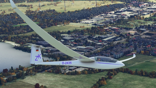 LS8-18 livery D-2435 ZK