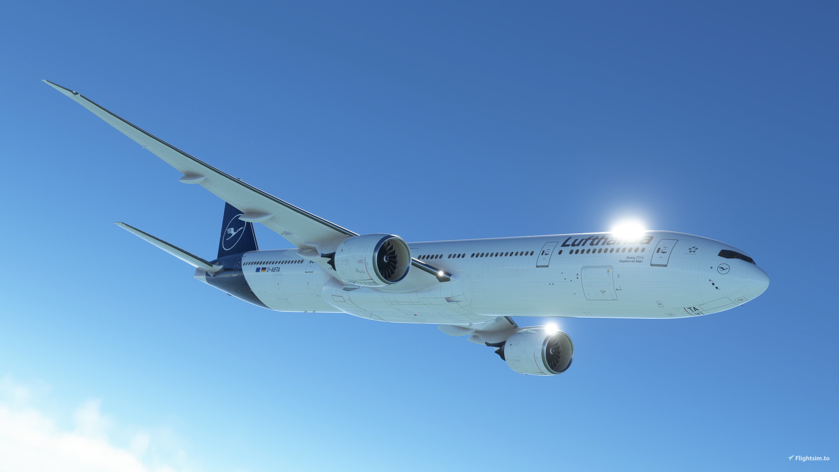 Lufthansa 777-9 D-ABTA Frankfurt am Main - Aircraft Liveries for