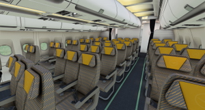 Lufthansa A310 D-AIDM (highly accurate) w. Cabin thumbnail 9