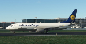 Lufthansa Cargo "1980 livery" PMDG B737-800BCF thumbnail 4