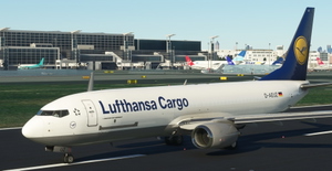Lufthansa Cargo "1980 livery" PMDG B737-800BCF thumbnail 3