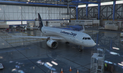 Lufthansa Cargo (D-AEUC) New Livery A32NX (FBW)