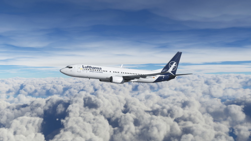 Lufthansa "gefangen in einer Boeing" PMDG Boeing 737-800 SSW - 8K