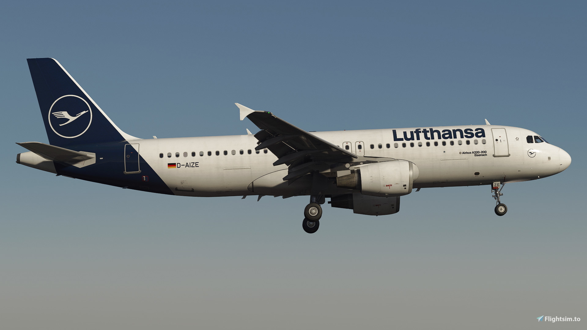 Lufthansa (NEW LIVERY) - D-AIZE I Fenix A320 I 8K - Image 1