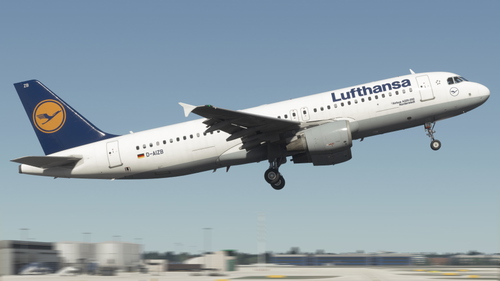 Lufthansa (OLD LIVERY) - D-AIZB I Fenix A320 I 8K