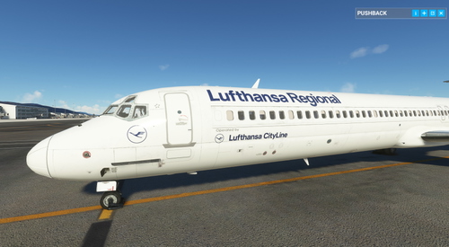 Lufthansa Regional Fictional MD-82