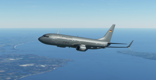 Luftwaffe / German Air Force PMDG B737-800 Scimitar winglets