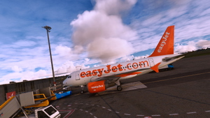 Lvfr a318-111ceo easyJet old livery FBW compatibility  thumbnail 2