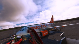 Lvfr a318-111ceo easyJet old livery FBW compatibility  thumbnail 4