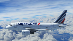 Lvfr a318ceo Air France New livery F-GUGO FBW compability thumbnail 4