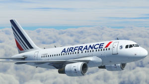 Lvfr a318ceo Air France New livery F-GUGO FBW compability thumbnail 6