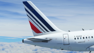 Lvfr a318ceo Air France New livery F-GUGO FBW compability thumbnail 7