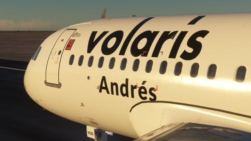LVFR A319 Volaris (XA-VOO - descubrelosangeles.com Livery) (8K)