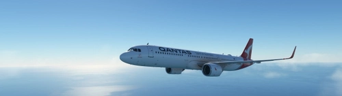 LVFR A321N LEAP LR QANTAS 4K