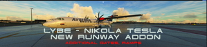 LYBE - Nikola Tesla - Belgrade, Serbia -2 runways addon scenery v002.0 thumbnail 8
