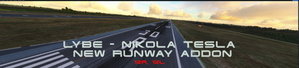 LYBE - Nikola Tesla - Belgrade, Serbia -2 runways addon scenery v002.0 thumbnail 10