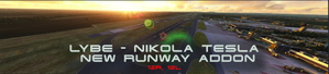 LYBE - Nikola Tesla - Belgrade, Serbia -2 runways addon scenery v002.0 thumbnail 15