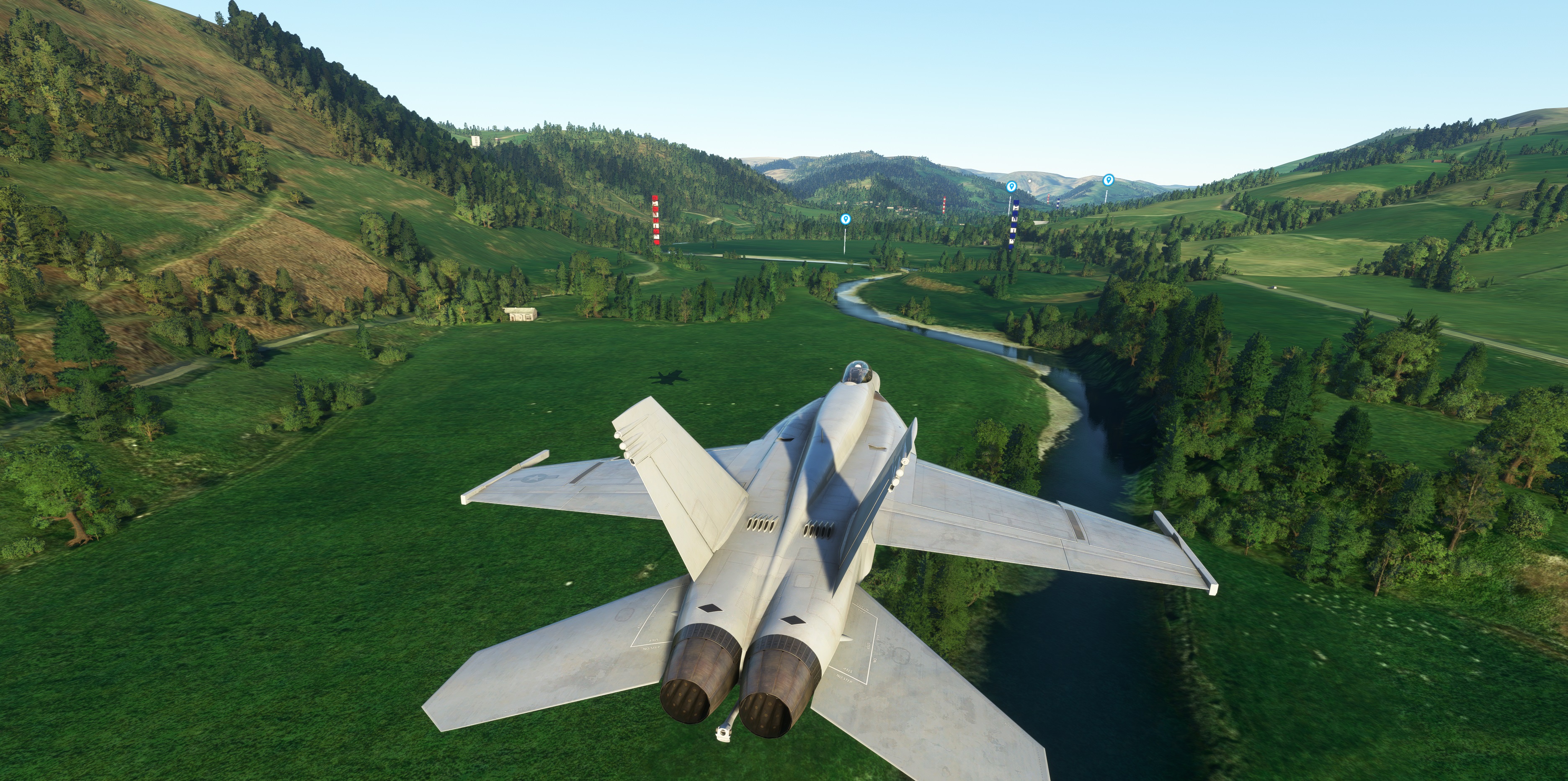 Mach Loop Race Course and Airport EMAC in Dulas Valley, Machynlleth, UK - Image 1