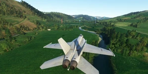 Mach Loop Race Course and Airport EMAC in Dulas Valley, Machynlleth, UK thumbnail 1
