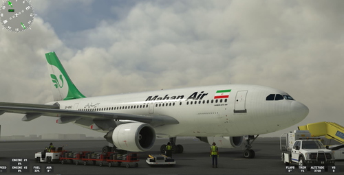 Mahan Air A310 - EP-MNO (Still flying today)