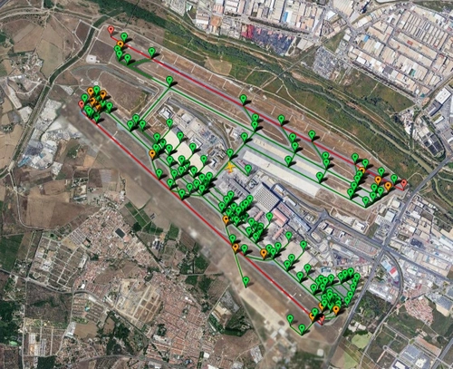 Malaga Costa del Sol (LEMG) Pilot2ATC Gates and Taxiways