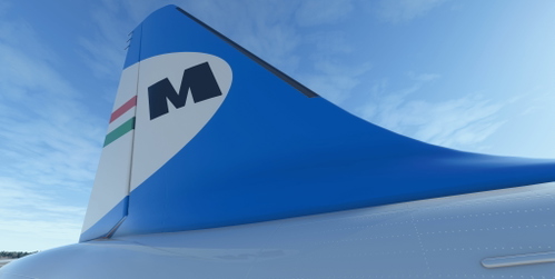 MALEV Retro livery FlyByWire A32NX