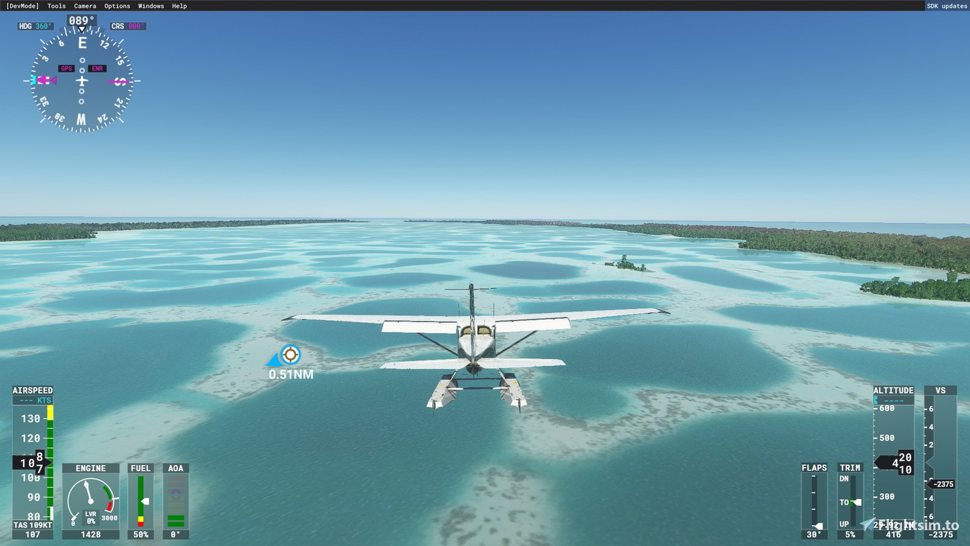 Mataiva Watermask FULL REWORKED for Microsoft Flight Simulator | MSFS