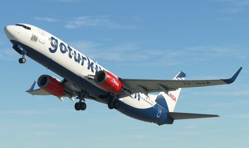 Mavi Gök Airlines TC-MGB - PMDG 737-800